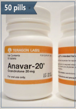 Anavar (Oxandrolone) 50 pills per package