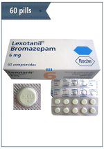 Bromazepam (Lexotanil) 60 pills per package
