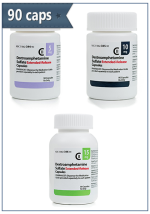 Dextroamphetamine (Dexedrine) 90 caps per package