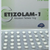 Etizolam (Etilaam, Etizest) 100 pills per package