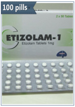 Etizolam (Etilaam, Etizest) 100 pills per package