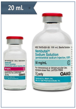 Nembutal (Pentobarbital) Sodium 20 ml per package