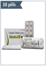 Generic Cialis (Tadalafil) 30 tablets per package