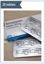 Temazepam (Restoril Normison) 28 tablets per package