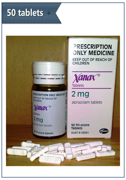 Xanax (Alprazolam) 50 tablets per package Xanax (Alprazolam) 50 tablets per package