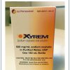Xyrem (Sodium Oxybate) 500mg/mL 180mL – 1 bottle per package